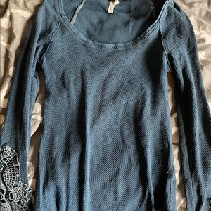 Free People Crochet Cuff Thermal